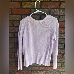 Aerie Soft Lavender Crew Neck Sweater